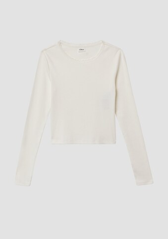 T-Shirt s.Oliver en blanc