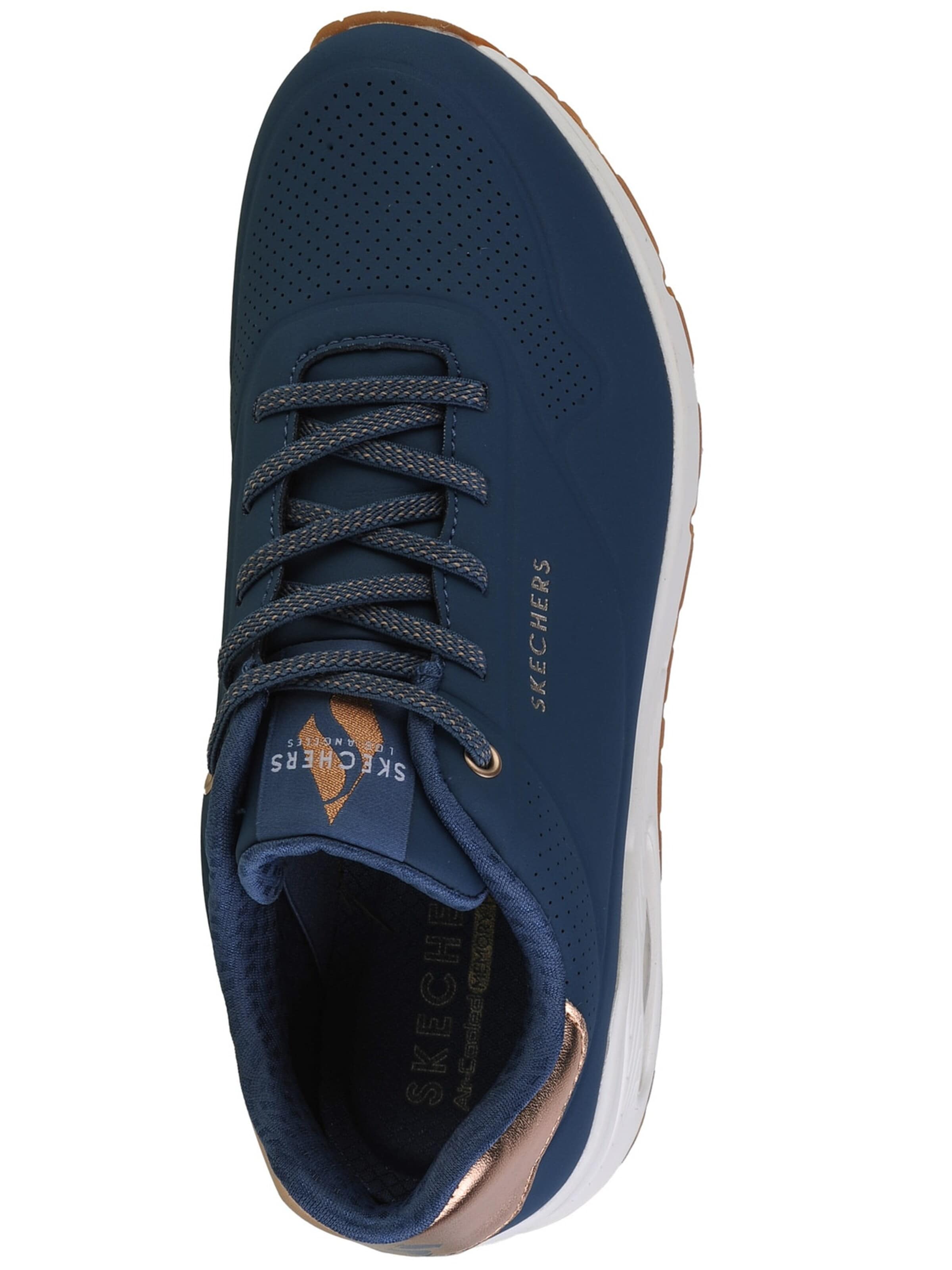 SKECHERS Platform trainers 'Skechers Uno-Shimmer Away' in Blue