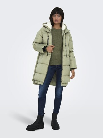 Manteau d’hiver 'New Nora' ONLY en vert