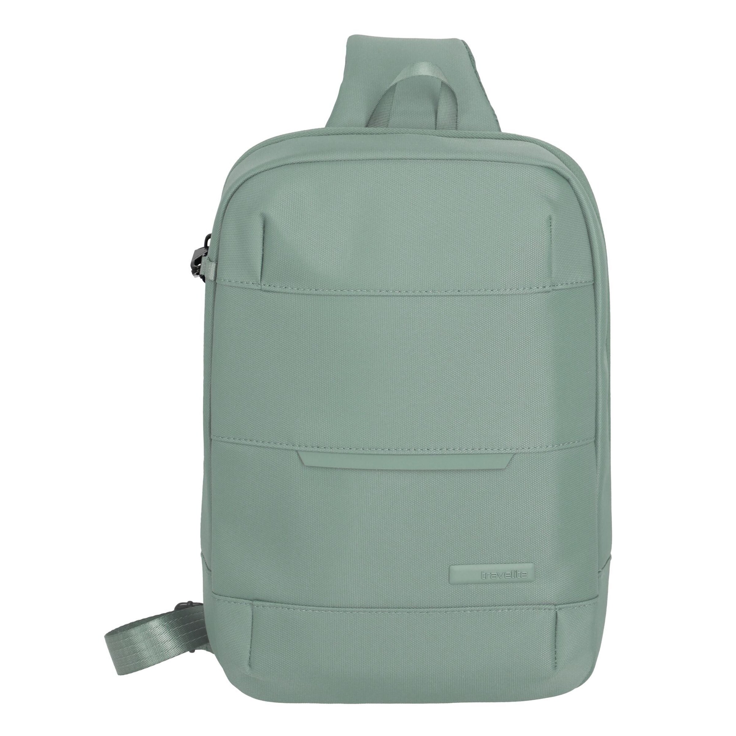 Borsa a tracolla 'Workfloow' di TRAVELITE in blu: frontale