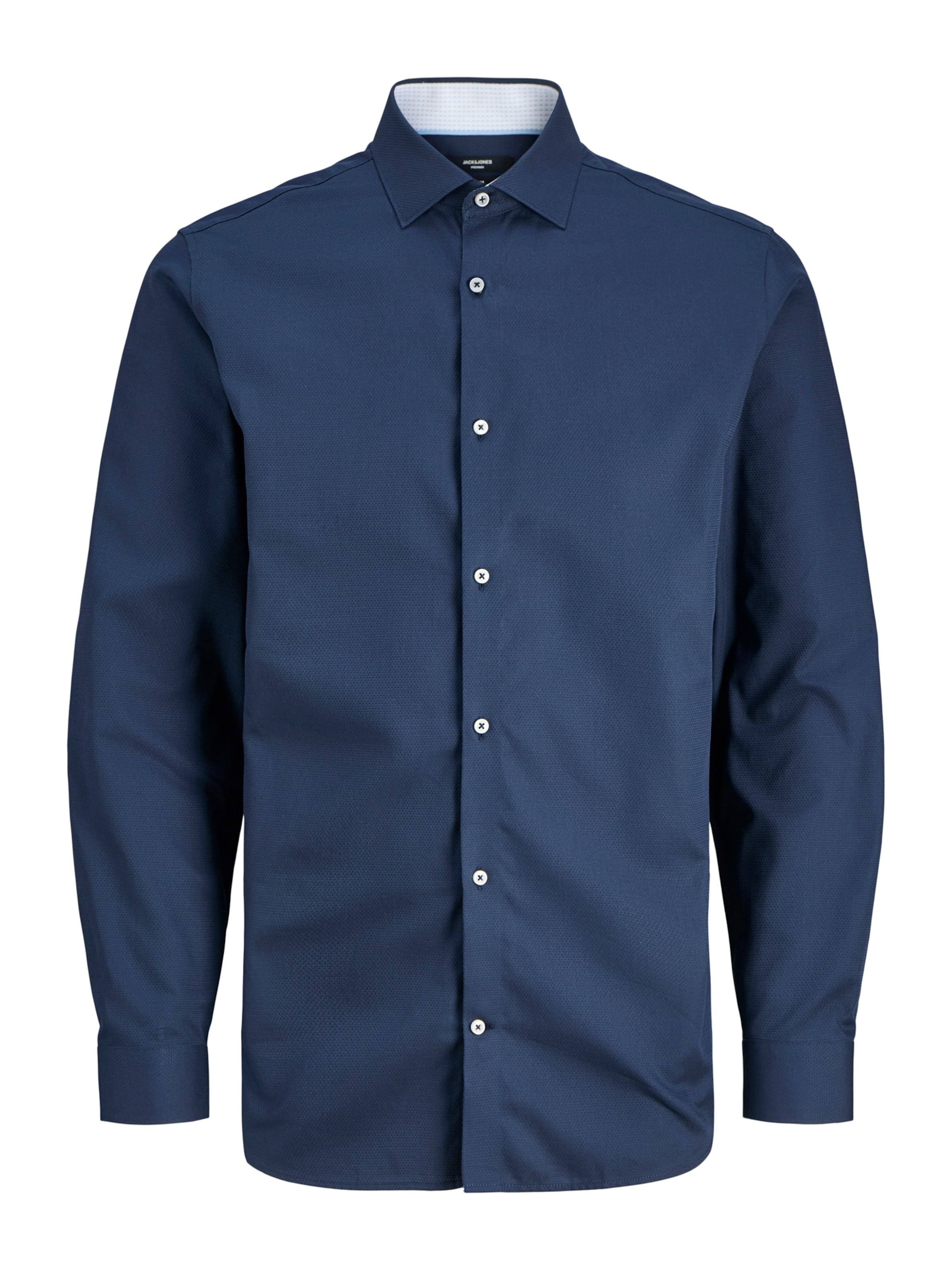 JACK & JONES Slim fit Πουκάμισο 'JPRPARKER' σε μπλε: μπροστά