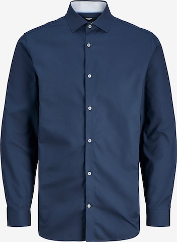 Chemise 'JPRPARKER' JACK & JONES en bleu : devant