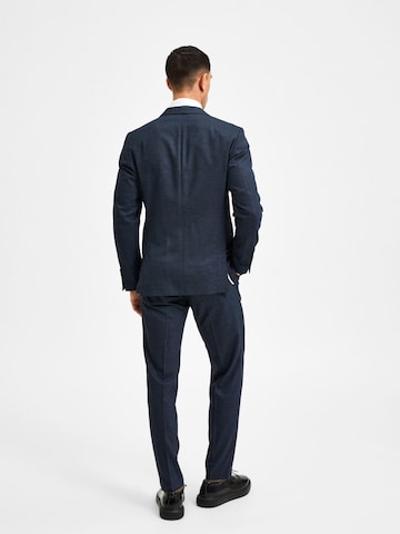 SELECTED HOMME Regular fit Business-colbert 'Timelogan' in Blauw