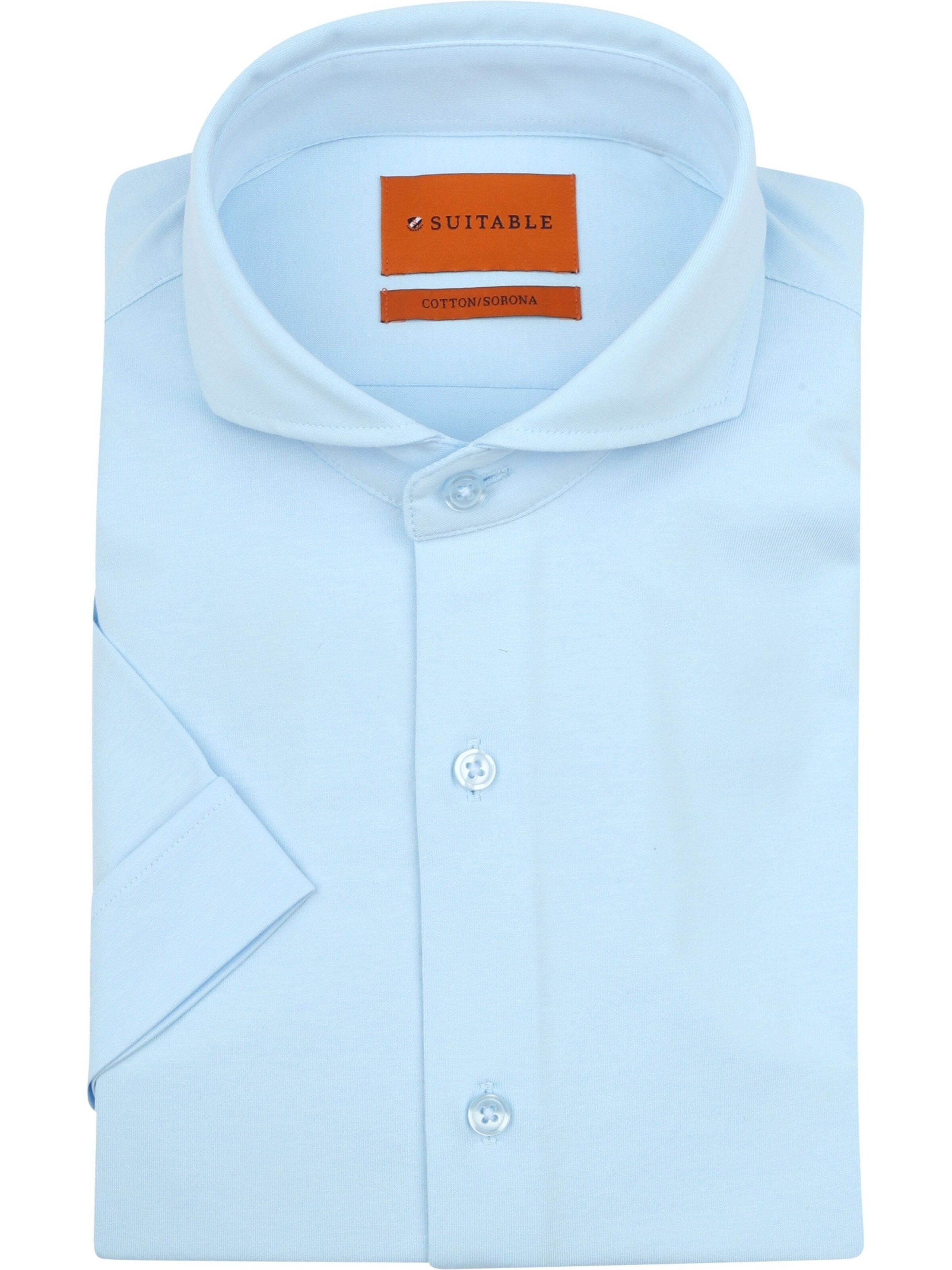 Coupe slim Chemise Suitable en bleu