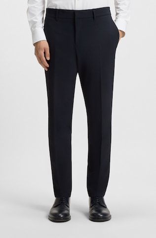 BOSS Slimfit Hose 'P-Genius' in Blau: Vorderseite