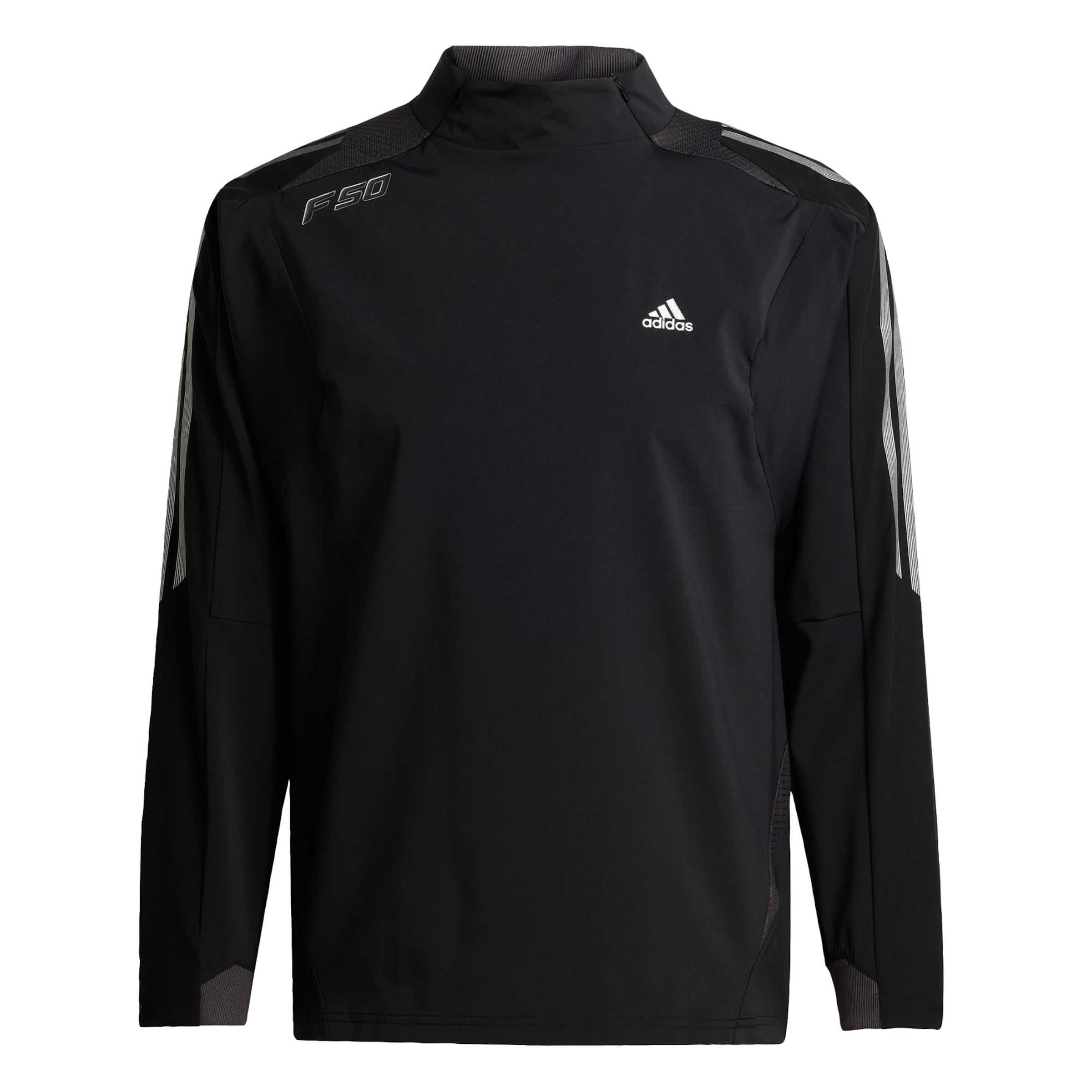 ADIDAS ORIGINALS - Camiseta funcional 'F50' en negro: frente