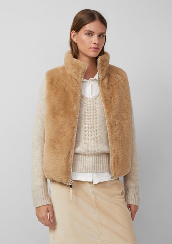 s.Oliver Bodywarmer in Bruin: voorkant
