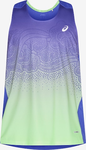 ASICS Toiminnallinen paita 'ROAD' värissä sininen: etupuoli