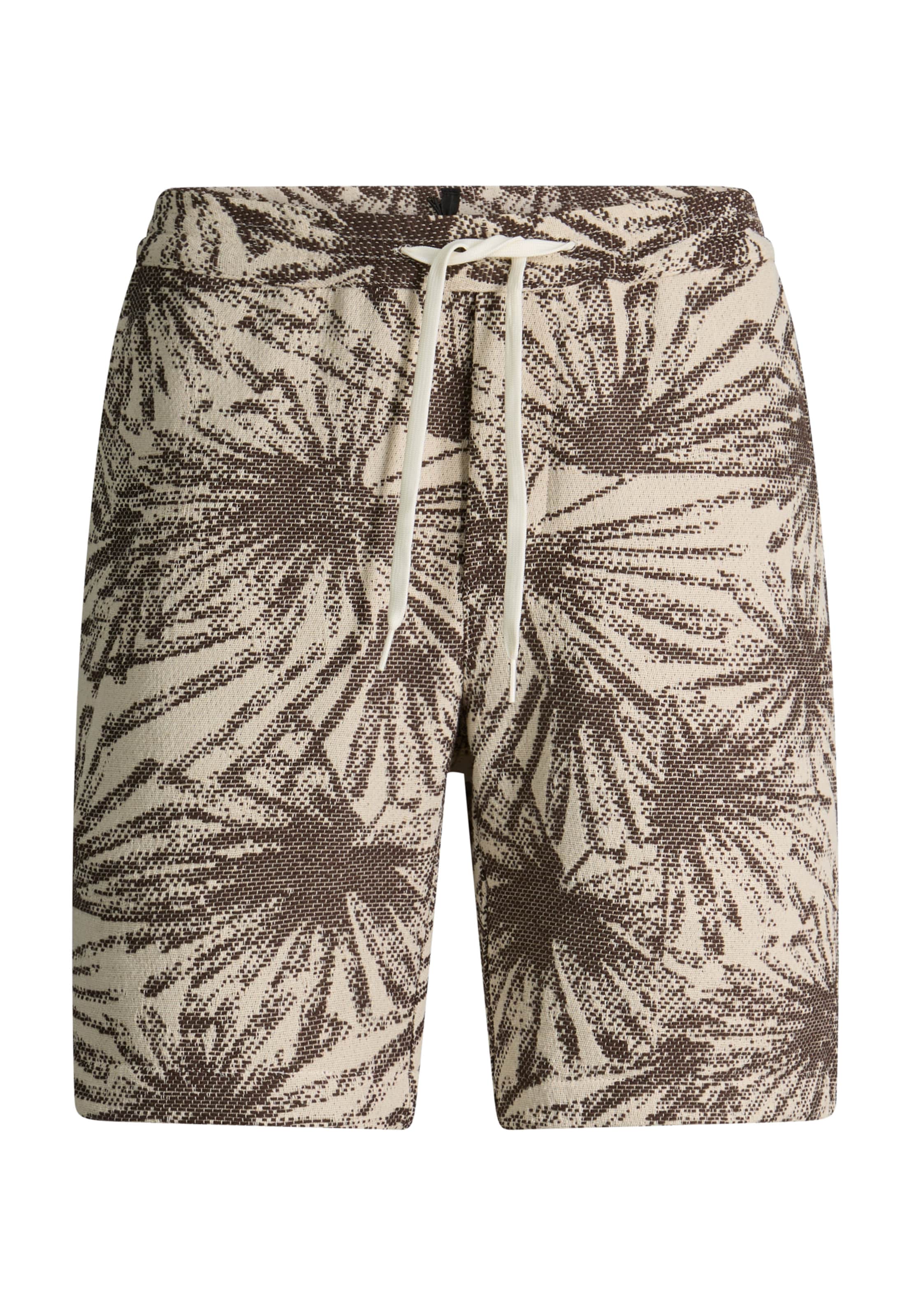 STRELLSON Regular Trousers in Brown: front