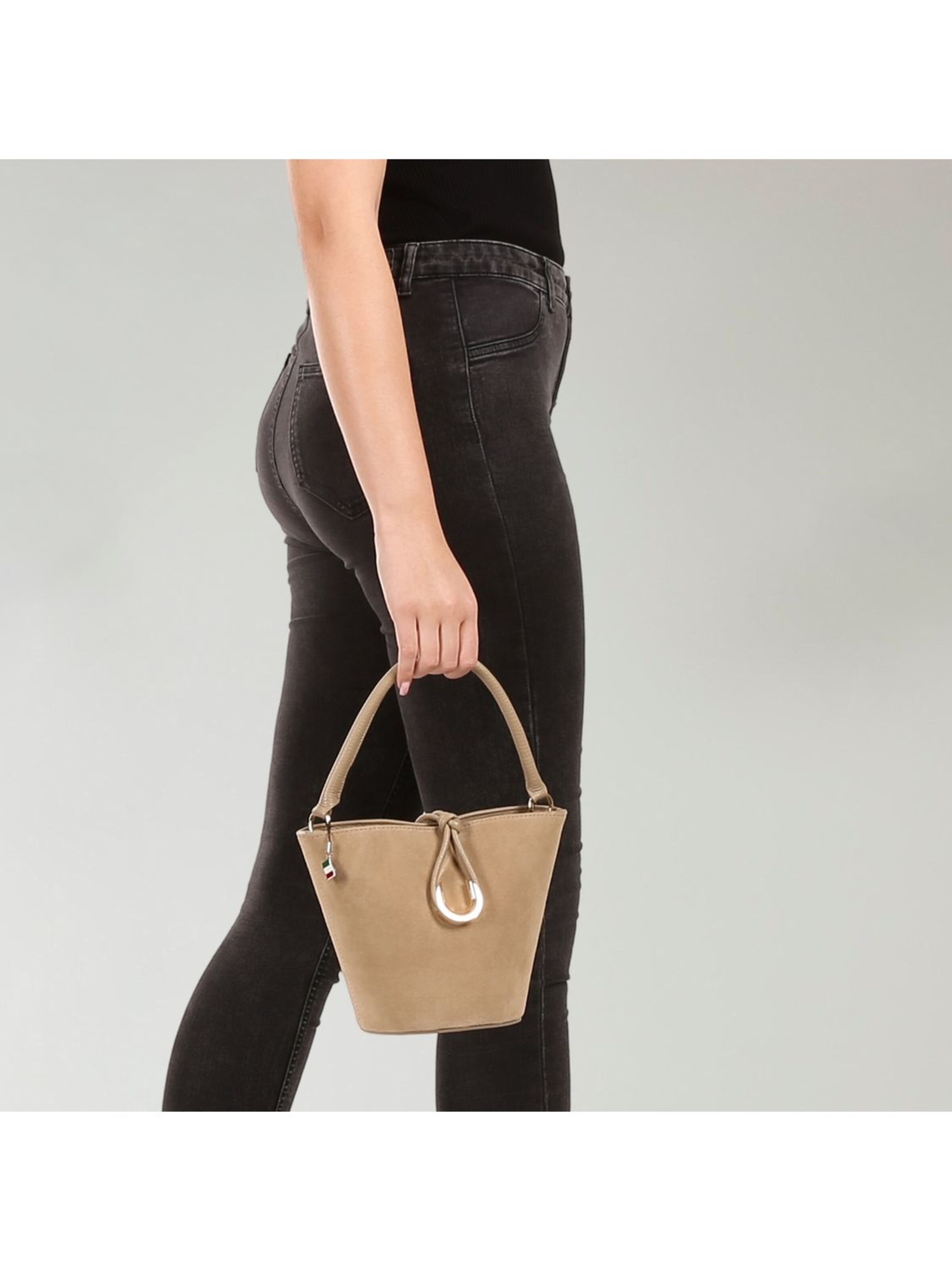 Florence Handbag in Beige