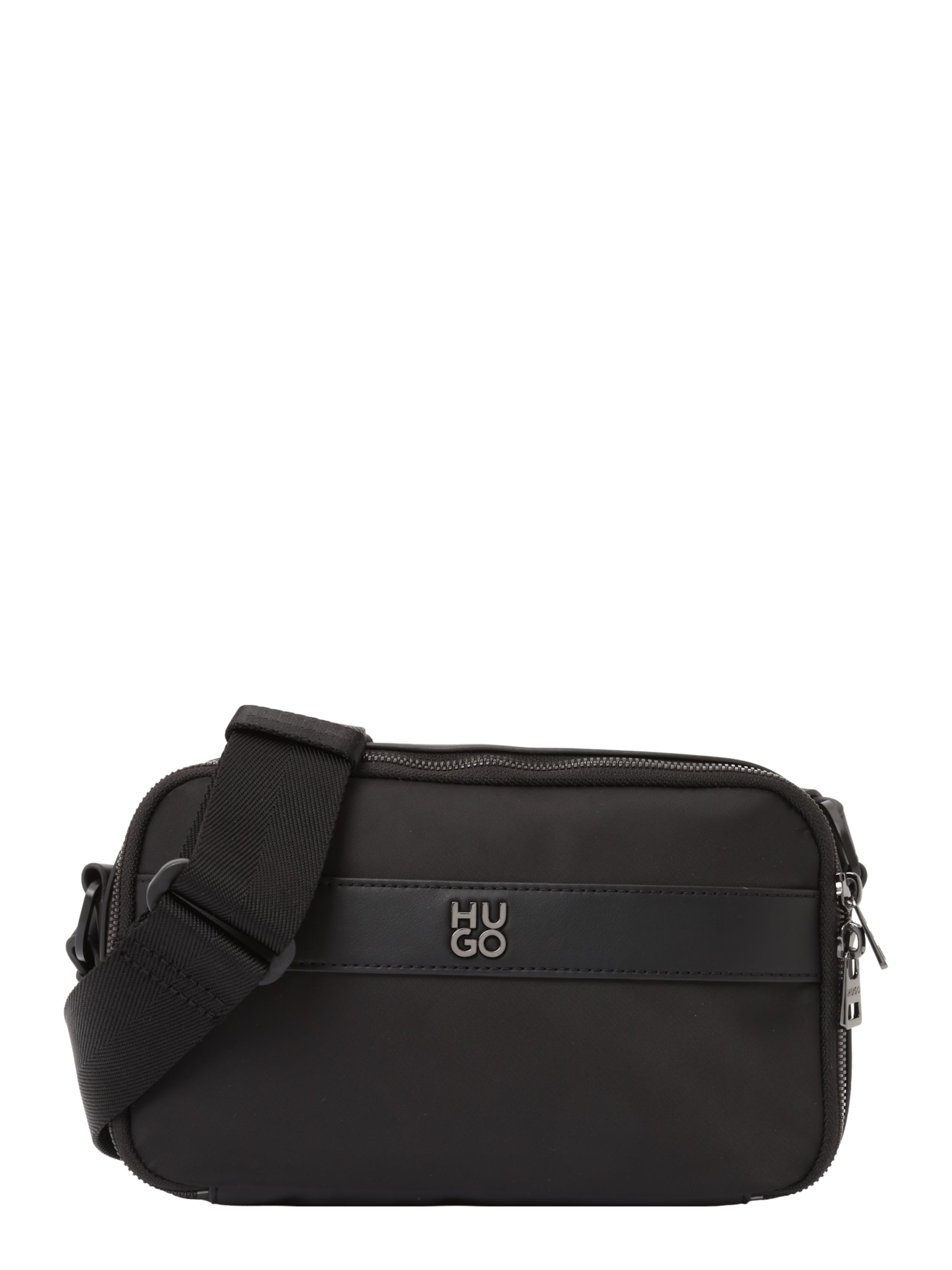 HUGO Válltáska 'QUANTIC' - fekete: elől