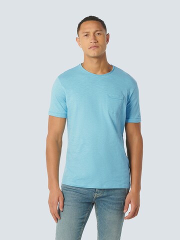 T-Shirt No Excess en bleu : devant