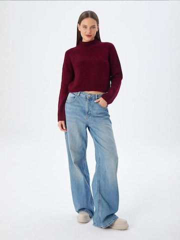 MixRay Sweater 'Pullover' in Red