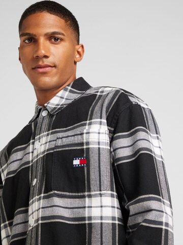 Tommy Jeans Klasický střih Košile – černá