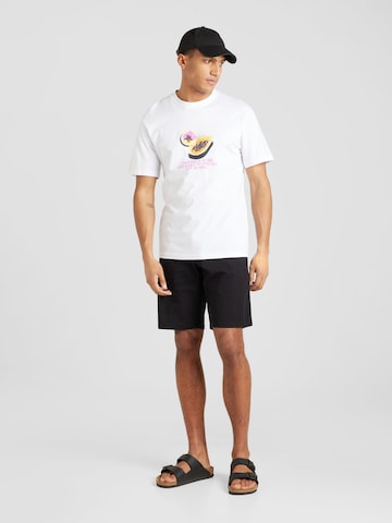 T-Shirt 'Tampa' JACK & JONES en blanc