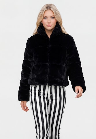 Veste mi-saison CHUBBA en noir : devant