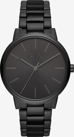 ARMANI EXCHANGE Аналоговые часы в Черный