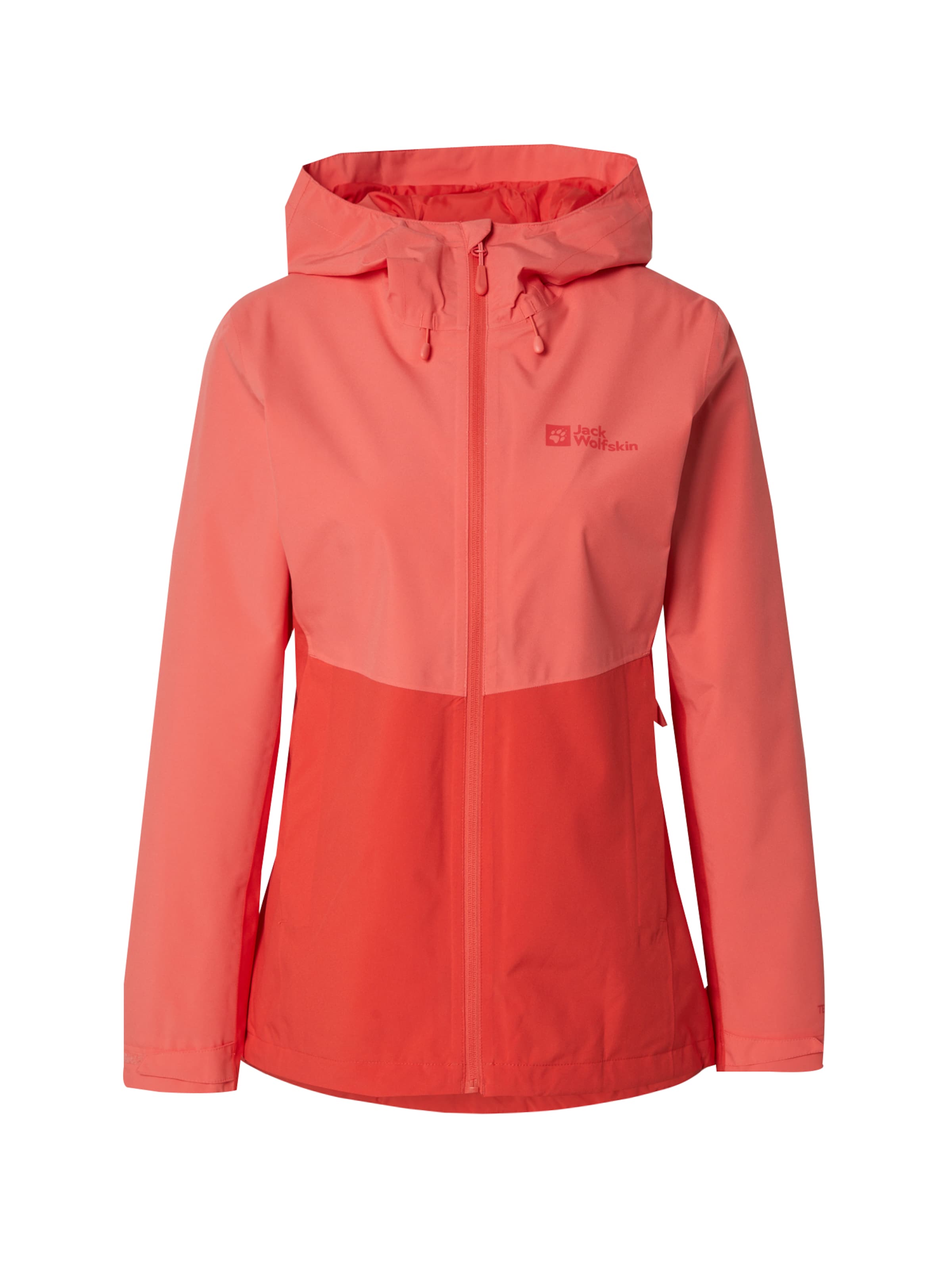JACK WOLFSKIN Outdoorjacke 'Weiltal' in hummer / lachs, Produktansicht