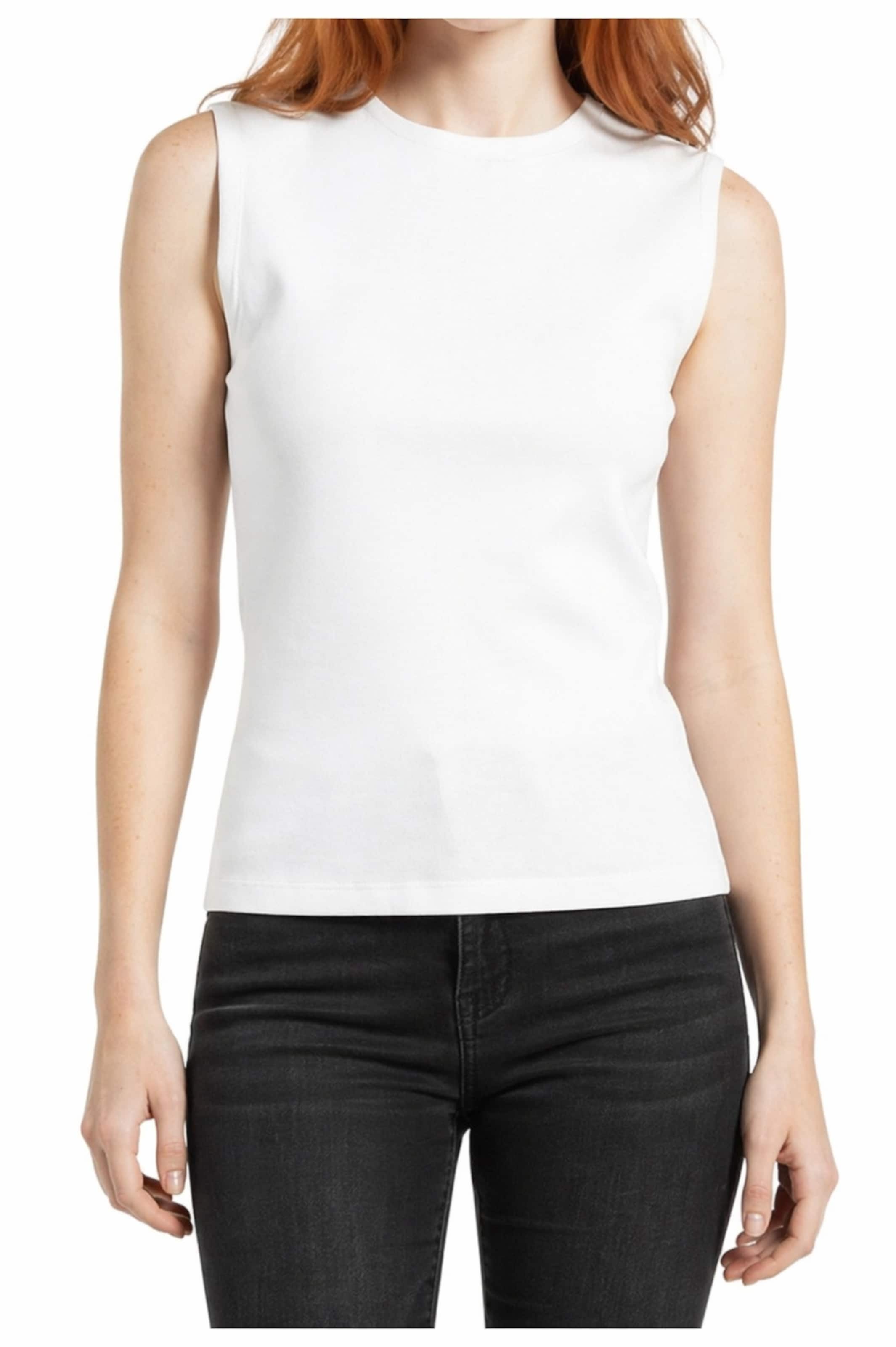 Alexa Dash Top in White