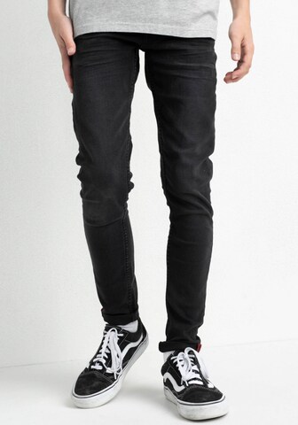 Petrol Industries Skinny Jeans 'Nolan' in Zwart: voorkant