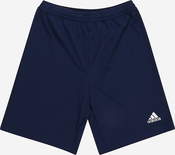 Pantaloni sportivi 'Entrada 22' di ADIDAS PERFORMANCE in blu: frontale