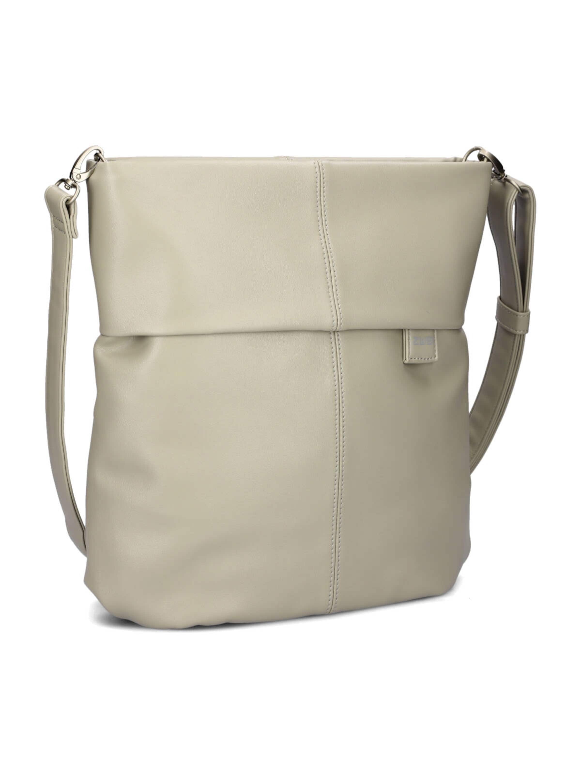 Borsa a mano 'MADEMOISELLE.M M12' di ZWEI in grigio: frontale