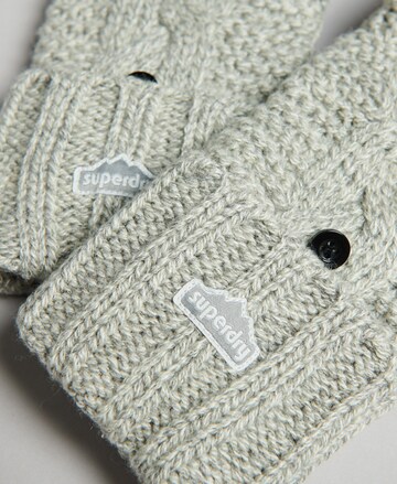 Superdry Kurzfingerhandschuhe in Grau