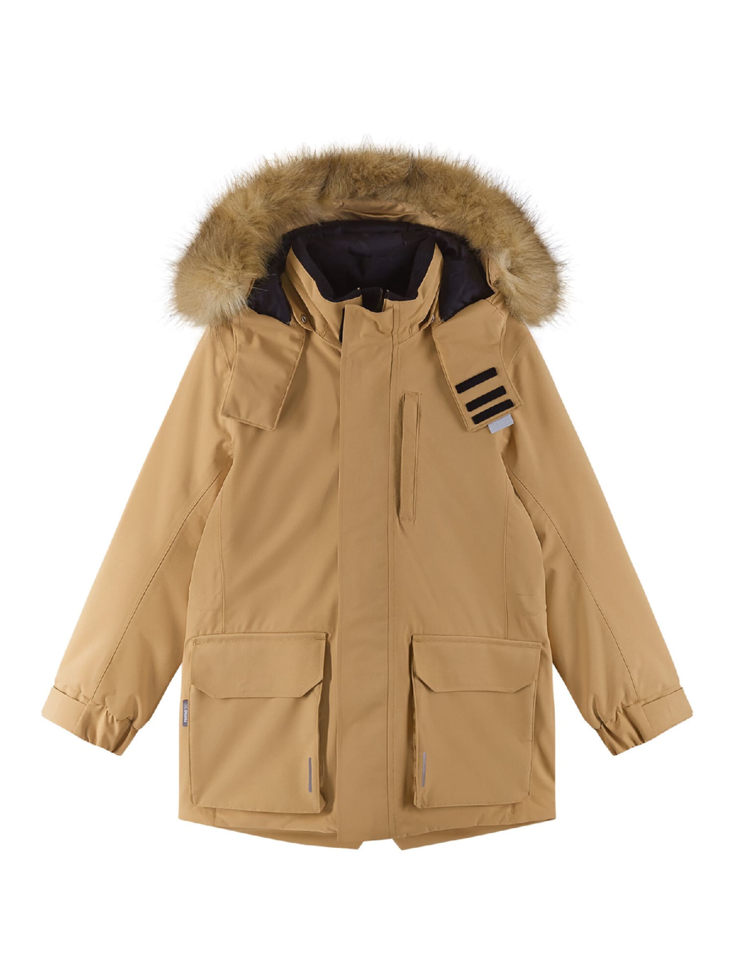 Reima Functionele jas &#x27;Ajaton&#x27; in Bruin: voorkant