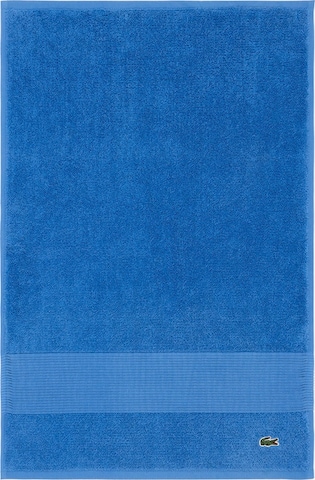 LACOSTE Handtuch 'LLECROCO' in Blau: Vorderseite