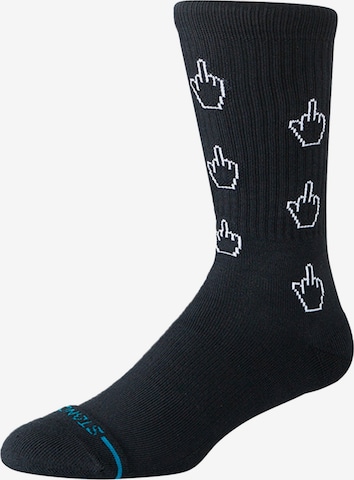 Stance Socken in Schwarz: Vorderseite