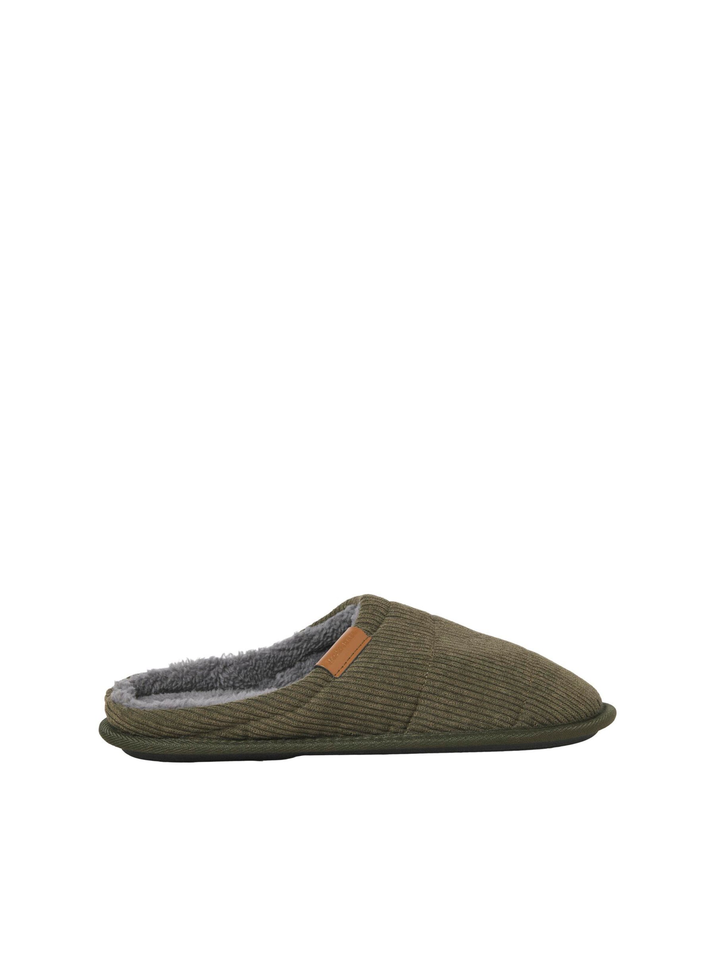 JACK & JONES - Zapatillas de casa en verde