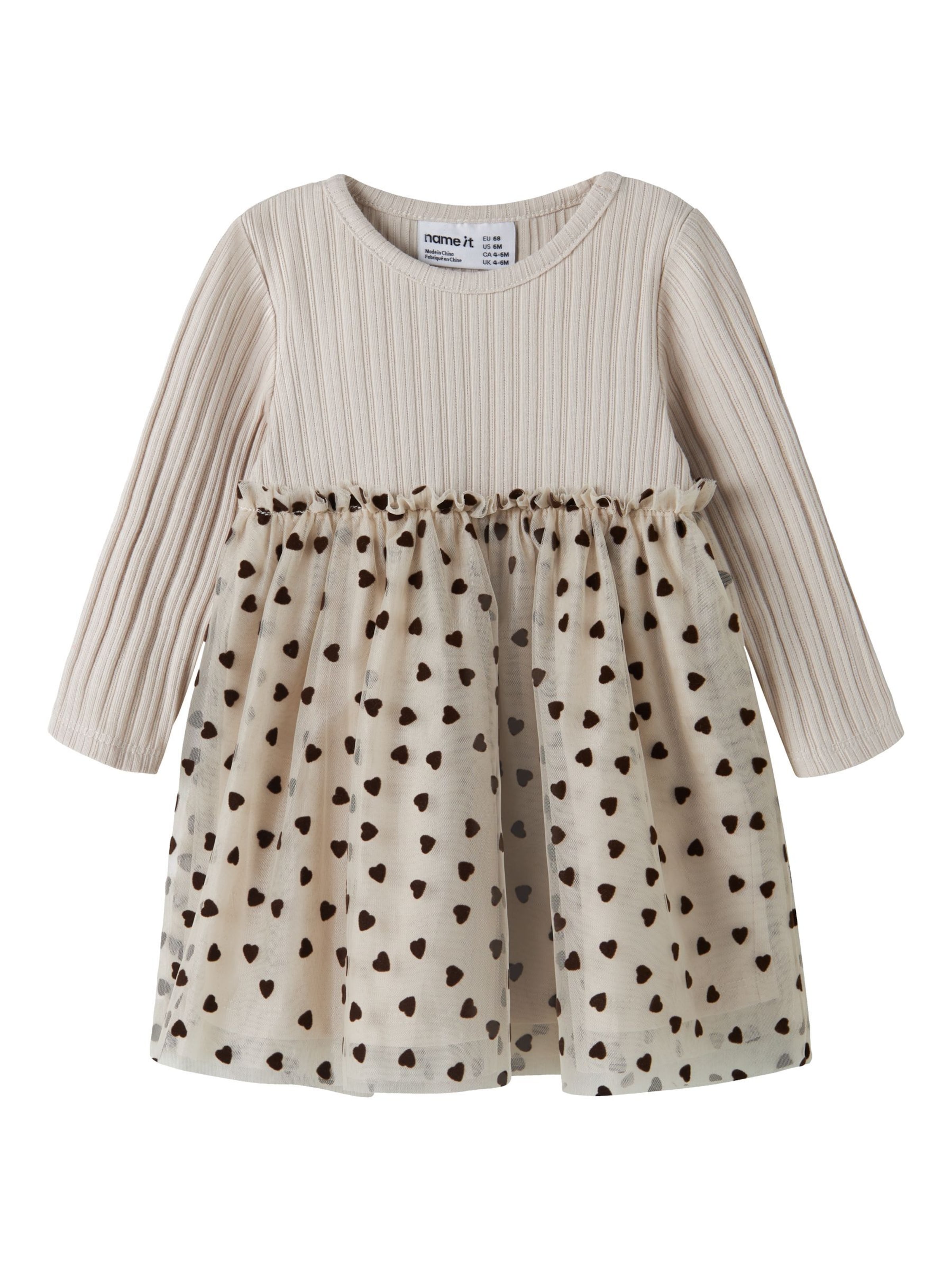 Abito di NAME IT in beige: frontale