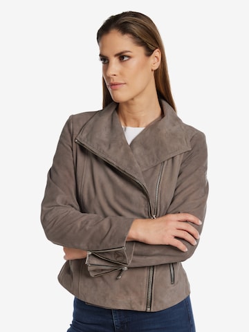 Carlo Colucci Between-Season Jacket 'Dal Bella' in Brown: front