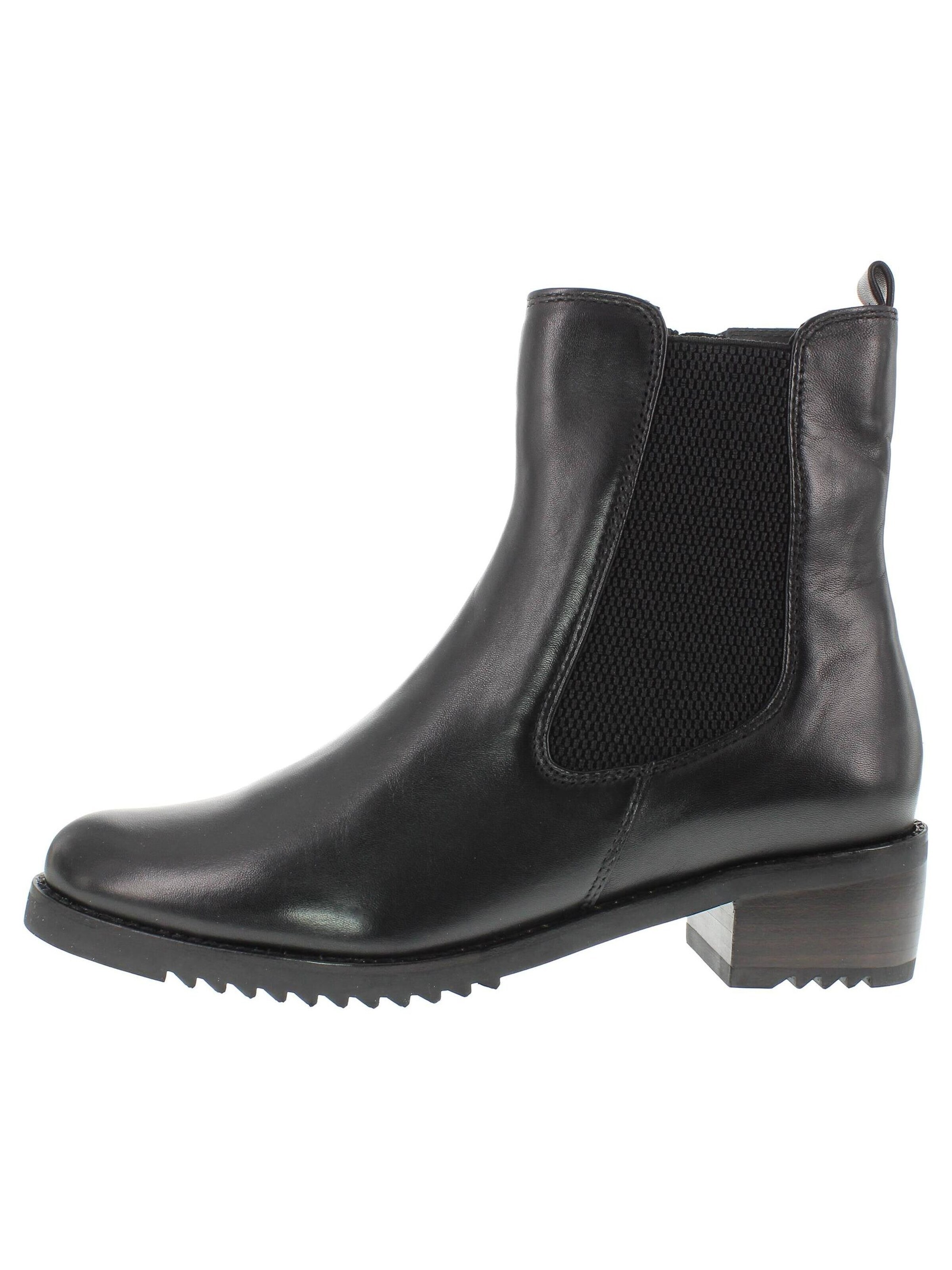Everybody Chelsea Boots 'BERTILLA - Moderne Chelsea Stiefelette mit stilvoller Eleganz'‌ in Schwarz: Vorderseite