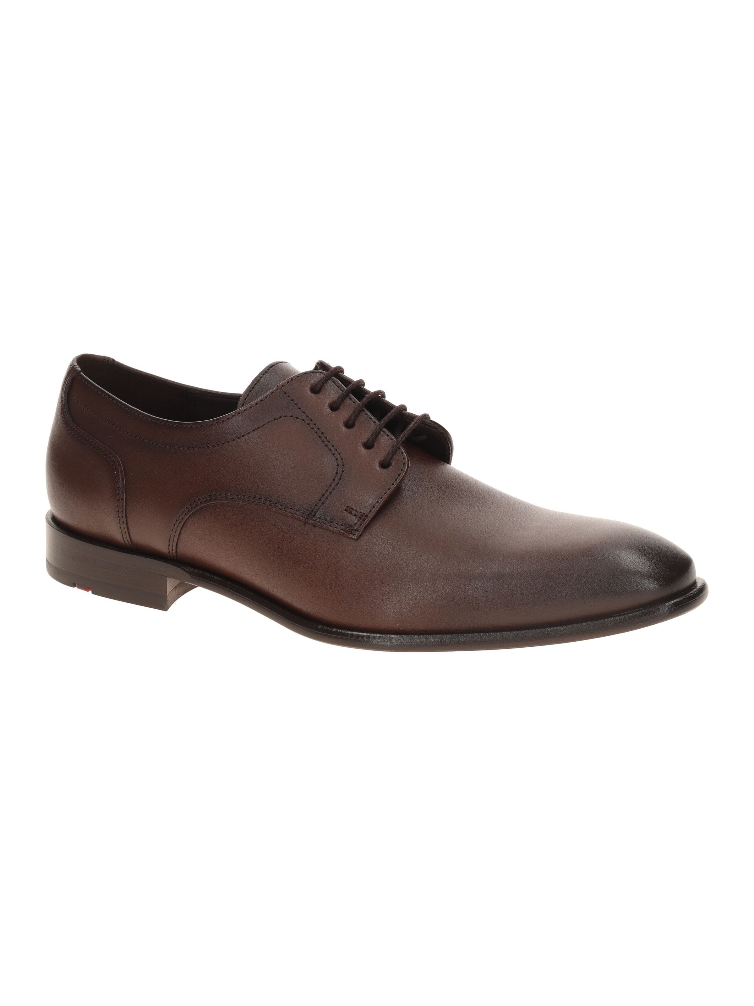 LLOYD Schnürschuh 'Lloyd Leno 110 Schuhe dunkelbraun Business Ledersohle 16-048-05'‌‌‌‌ in Braun: Vorderseite
