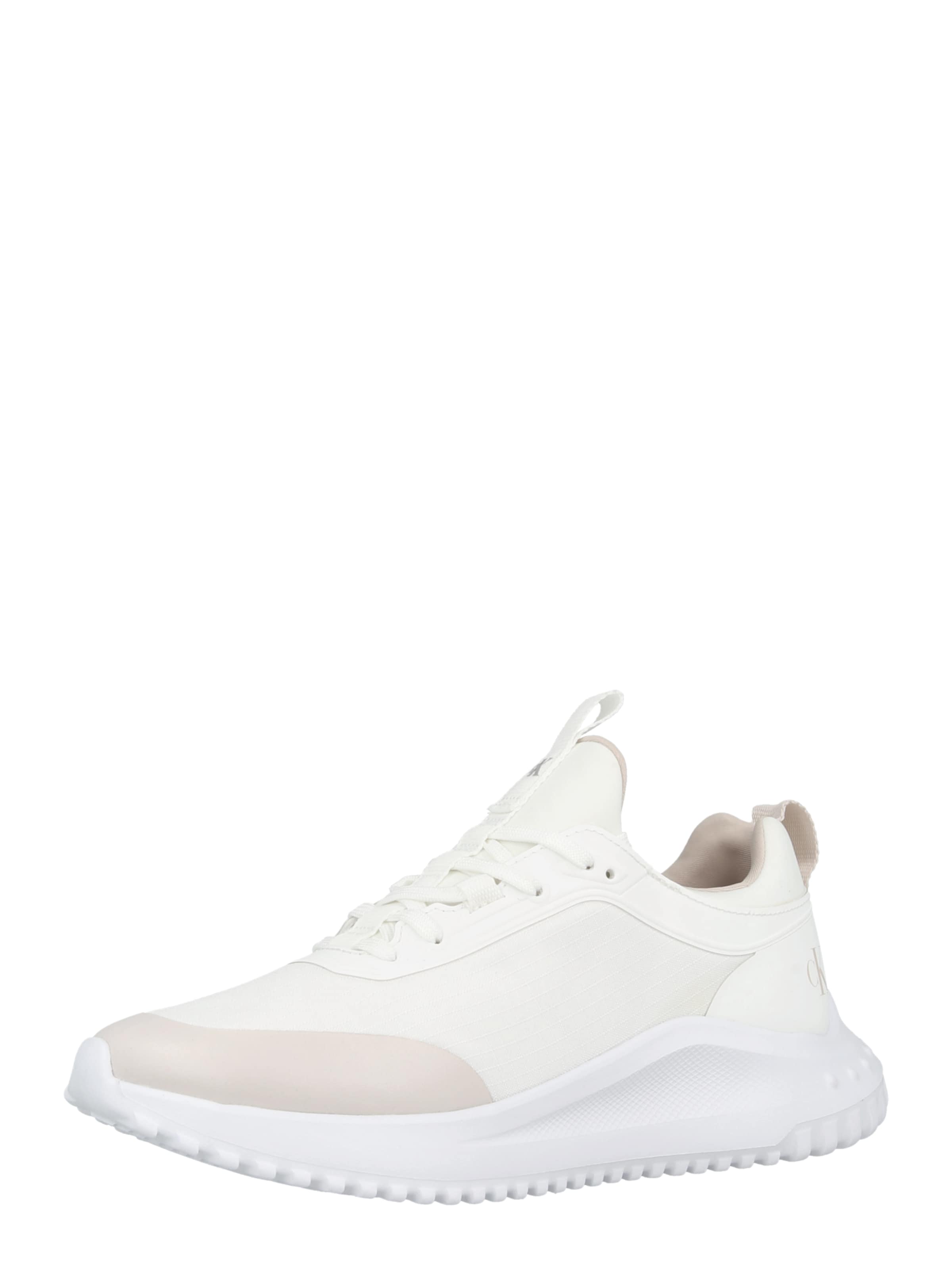 Calvin Klein Sneakers laag in Beige: voorkant