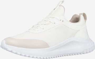 Calvin Klein Sneakers laag in Beige: voorkant