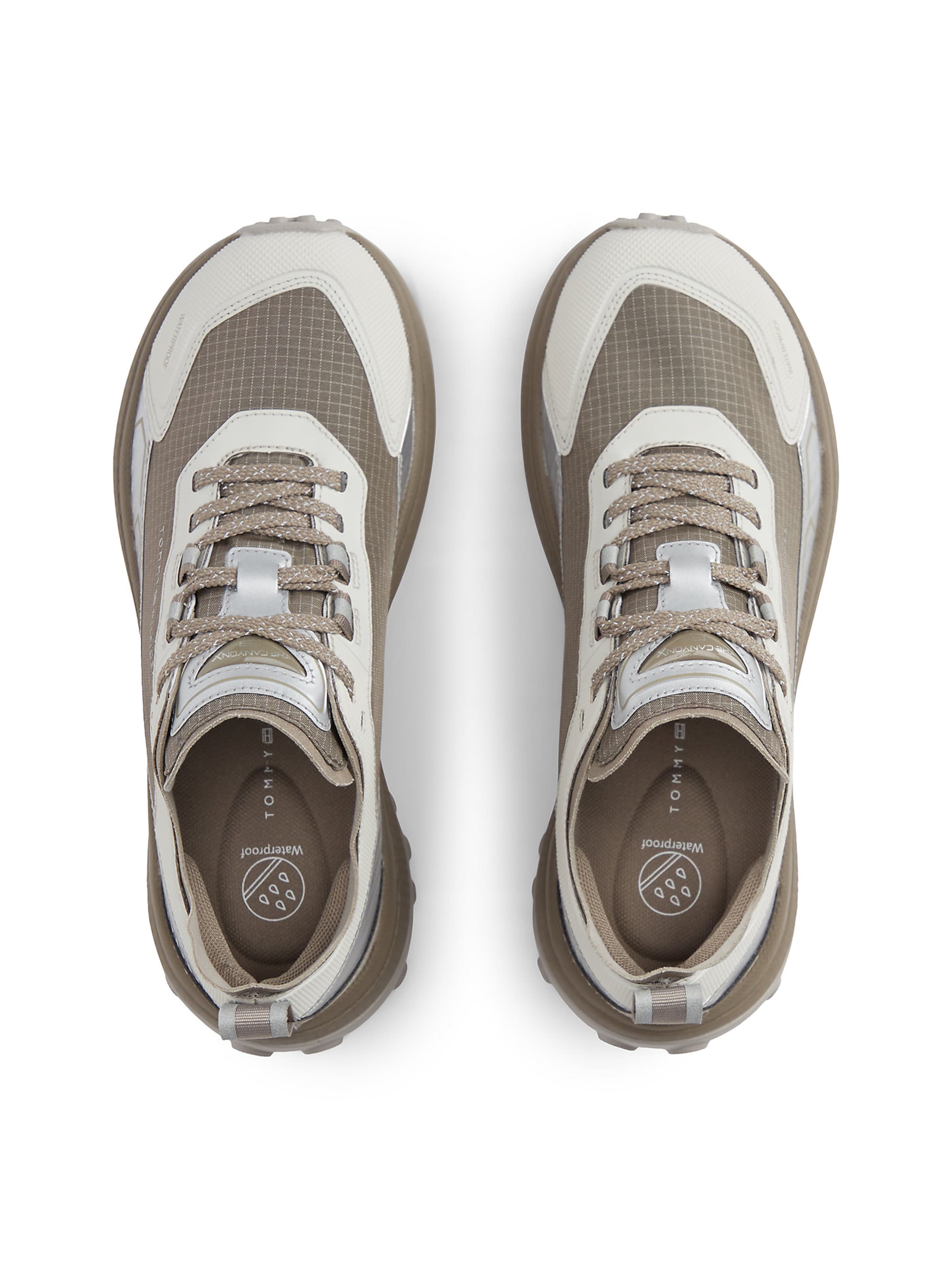 Baskets basses TOMMY HILFIGER en gris
