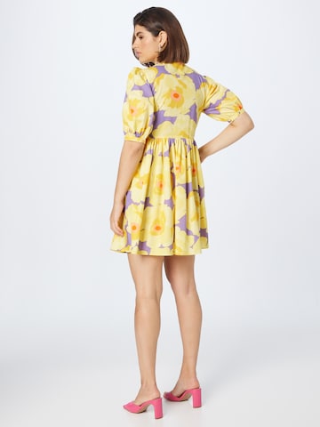 PAUL & JOE Shirt Dress in Yellow