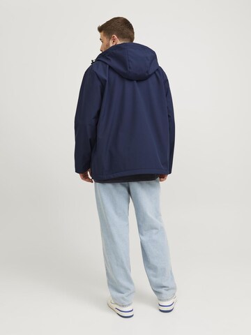 Jack & Jones Plus Winterjas 'Tyson' in Blauw