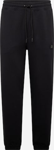 HUGO Red - Tapered Pantalón 'Dimacs' en negro: frente