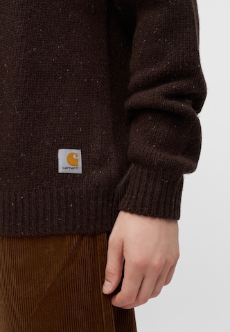 Carhartt WIP Pullover 'Anglistic' in Braun