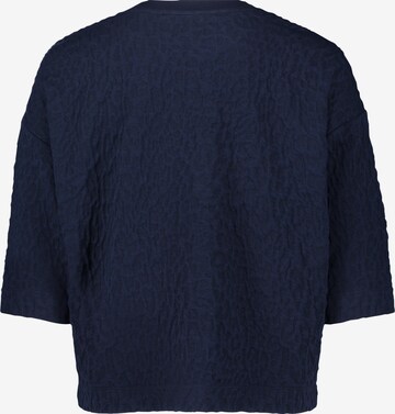 Sweat-shirt Betty & Co en bleu