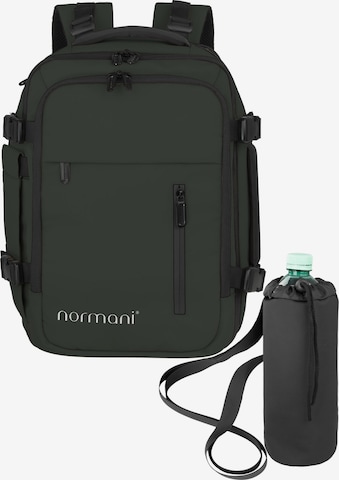 normani Rucksack 'Nikaho' in Grün: Vorderseite