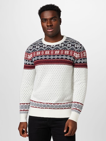 Lindbergh Sweater in White: front