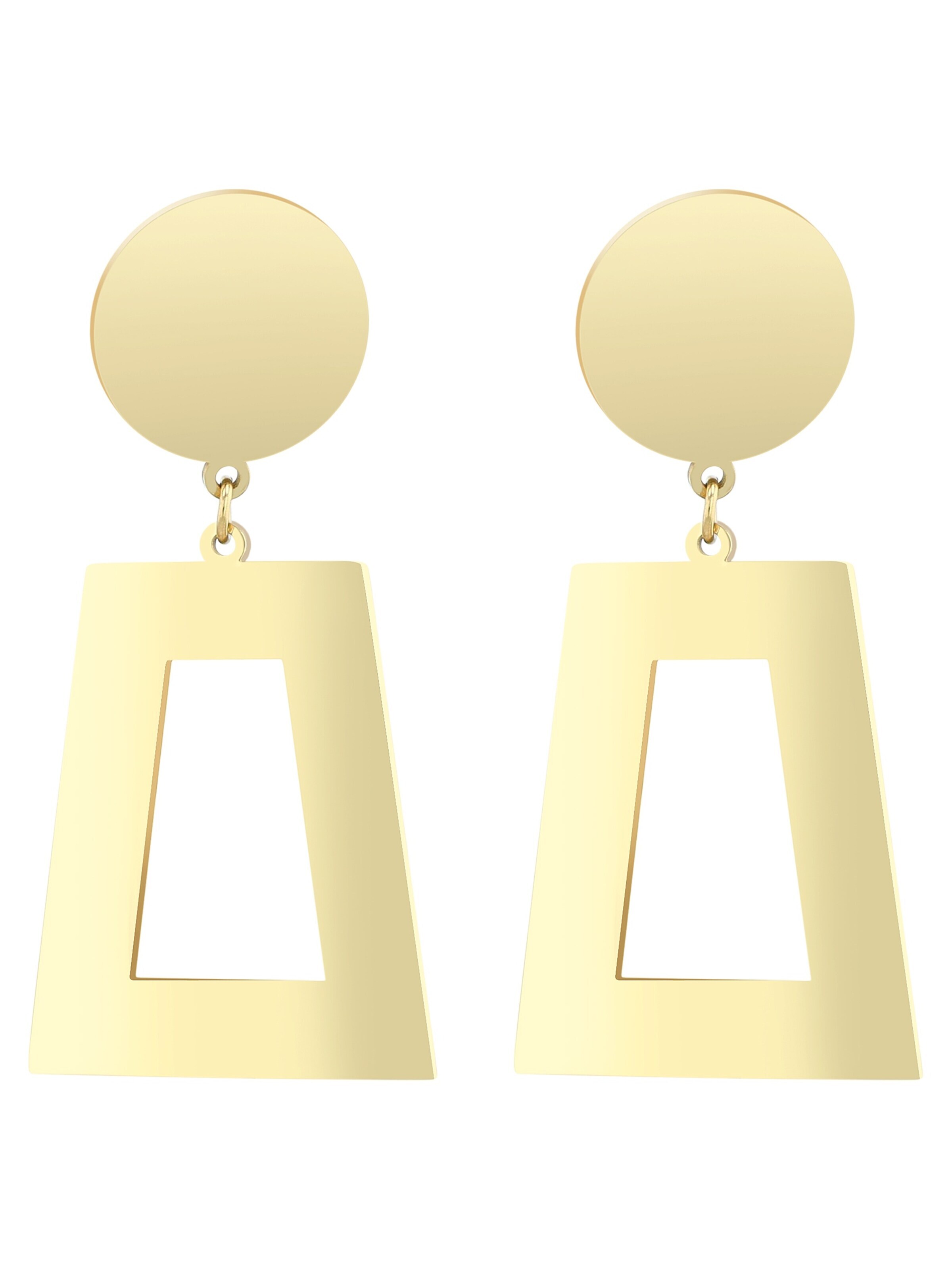 Akzent Earrings 'Venera, langlebig' in Gold: front