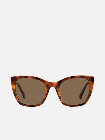 Occhiali da sole 'Polaroid PLD 4144/S/X Black 52/21/145 Women Sunglasses' di Polaroid in marrone: frontale