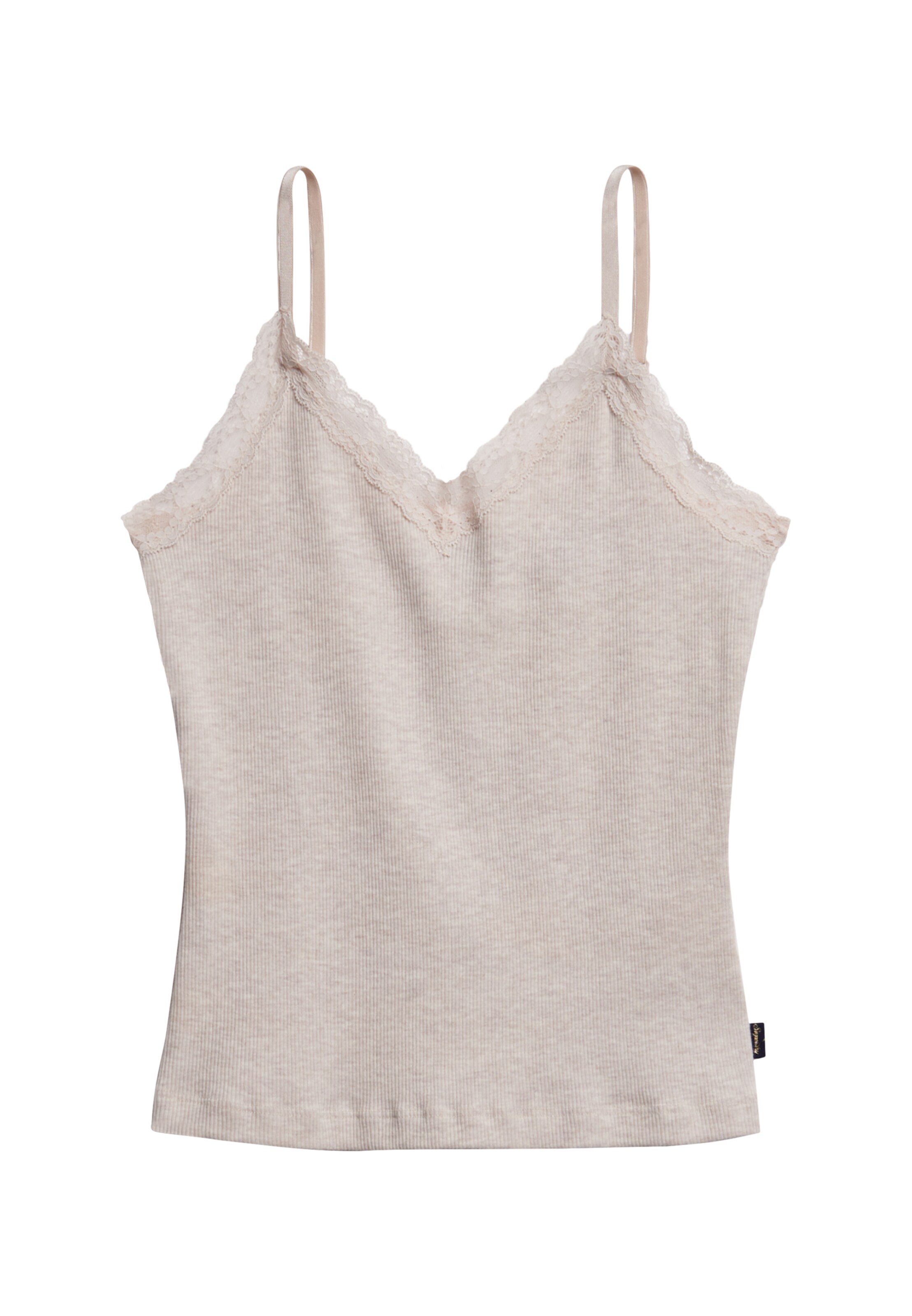 Superdry Top 'Essential' in Beige: front