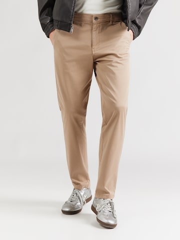 JACK & JONES Slimfit Hose in Beige: Vorderseite