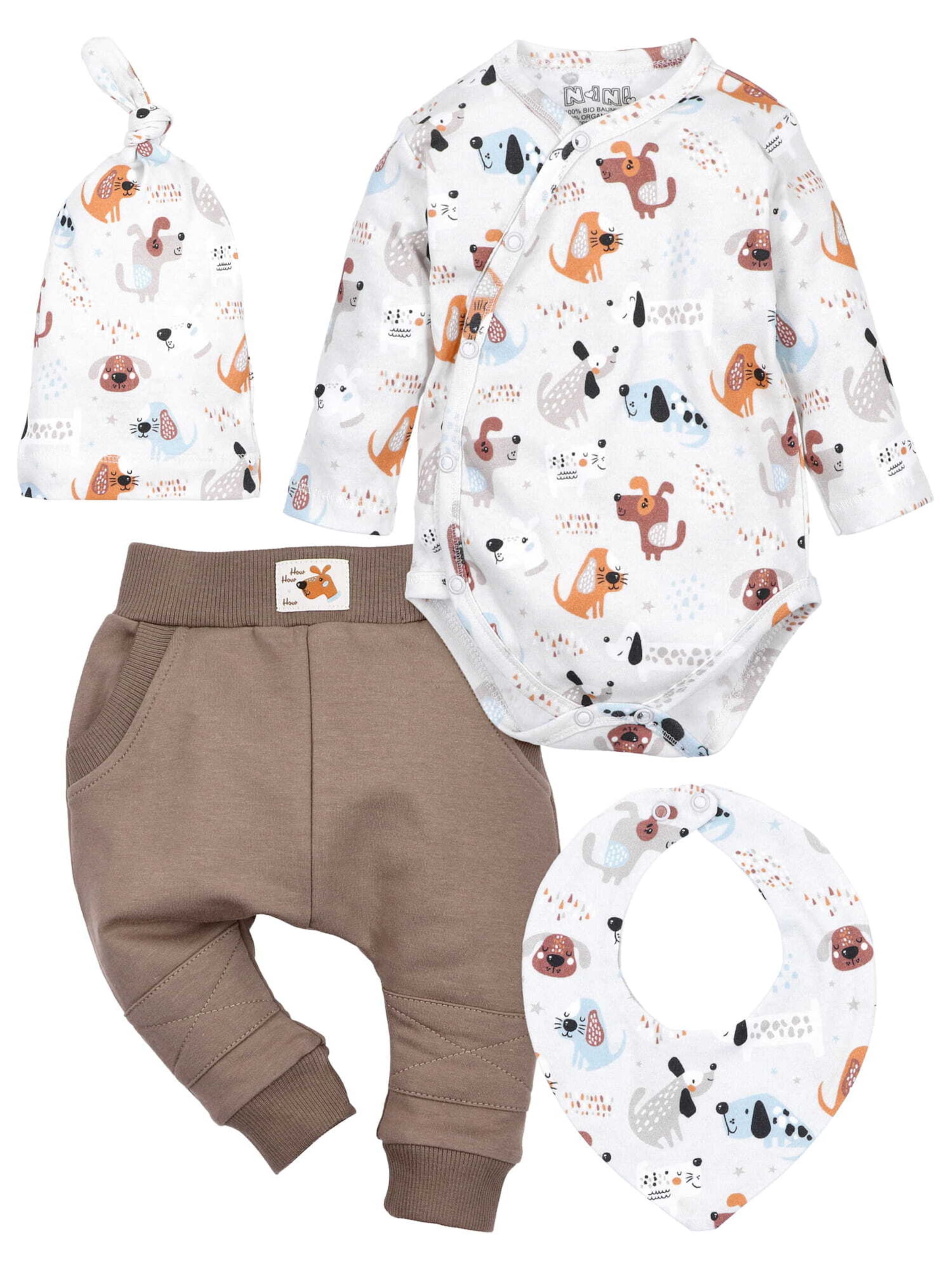 NINI Set 'C00339-001' in Braun: Vorderseite